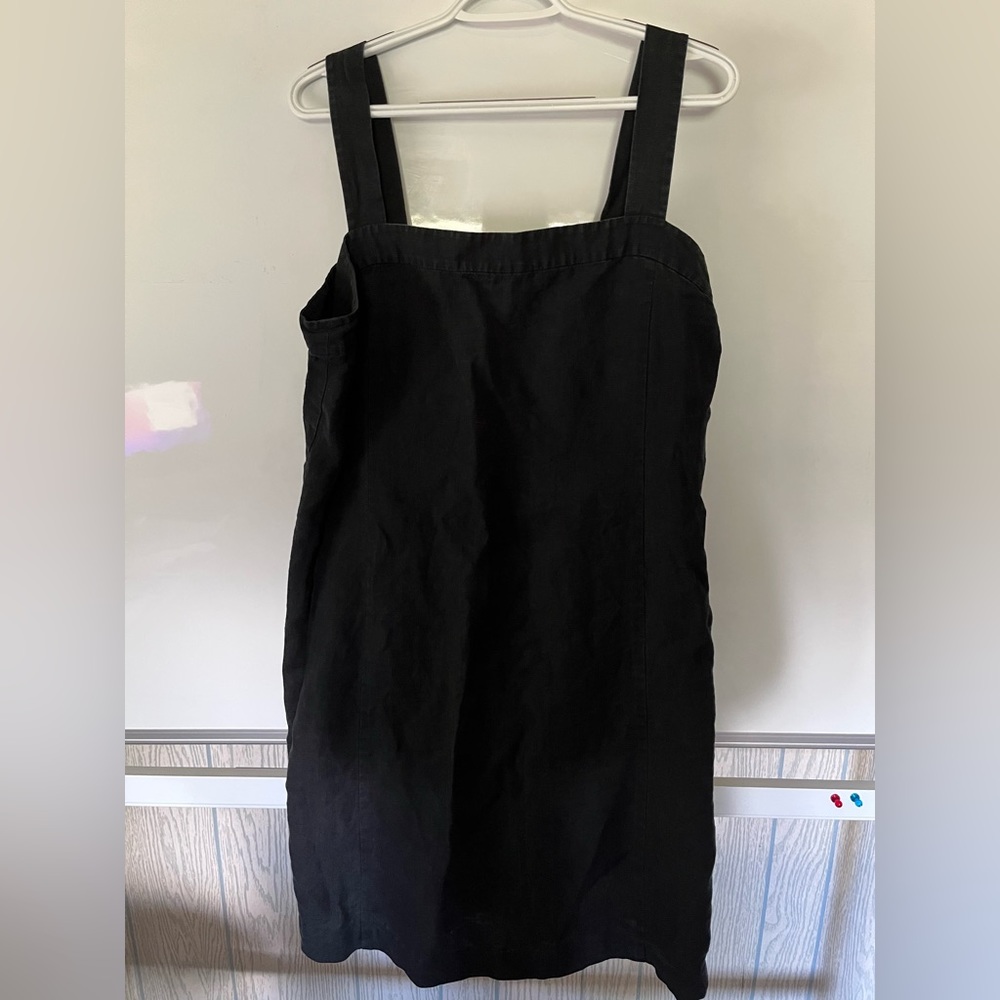 Eileen Fisher linen smock dress